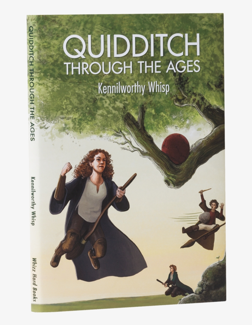 Quidditch Through The Ages Illustrated Book Cover - Magical Film Projections : Harry Potter Quidditch, transparent png #4671264