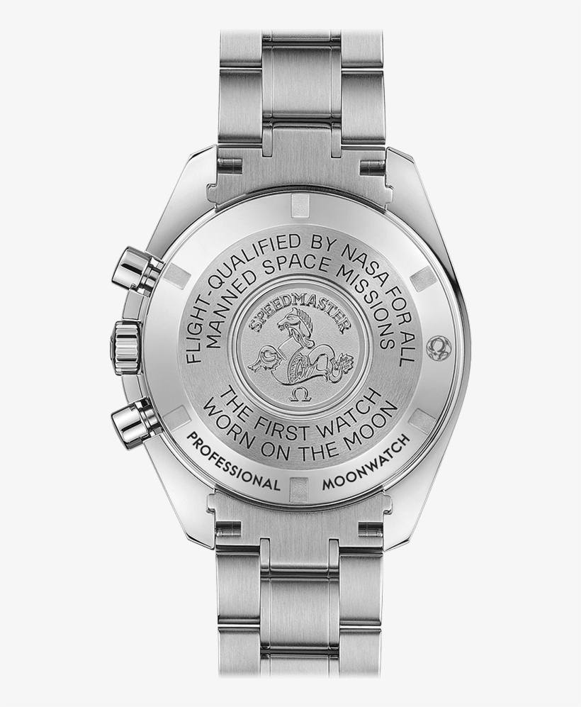 Moonwatch Professional Chronograph 42 Mm - Omega Speedmaster Professional Case Back, transparent png #4672717