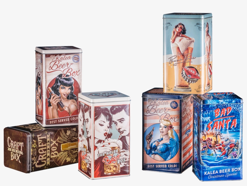 Coffret De 4 Bieres Romantique - 33 Cl, transparent png #4674083