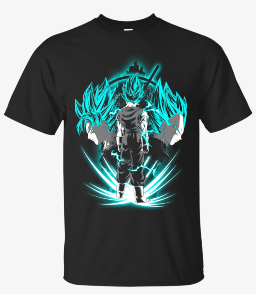 Goku&vegeta T Shirt Super Saiyan Blue Goku&vegeta T - Basic Tees, transparent png #4674228