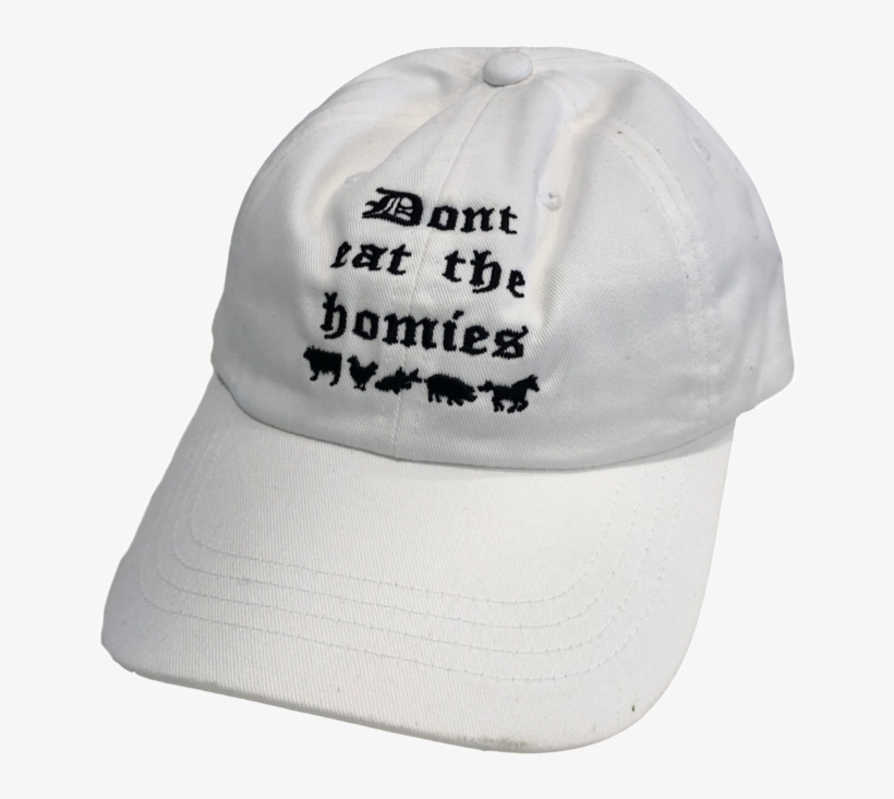 Dont Eat The Homies White Dad Cap - Cap, transparent png #4674285