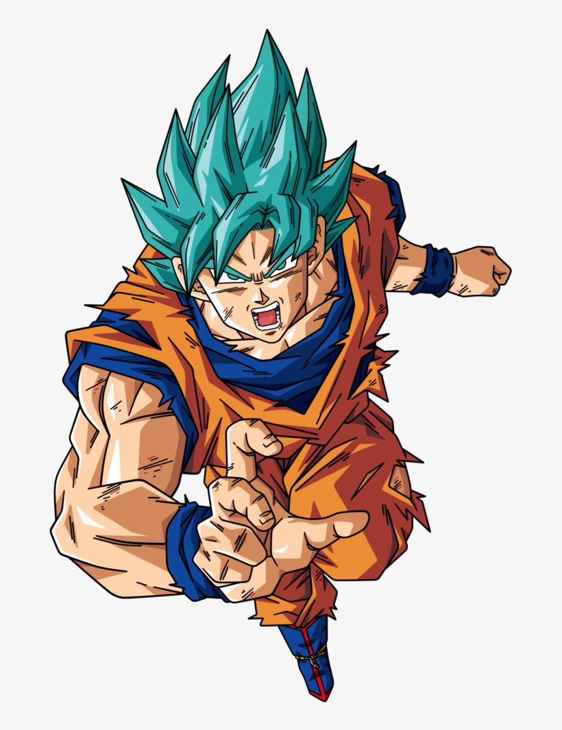 Goku Volando Png - Dragon Ball Super Renders Png, transparent png #4674389