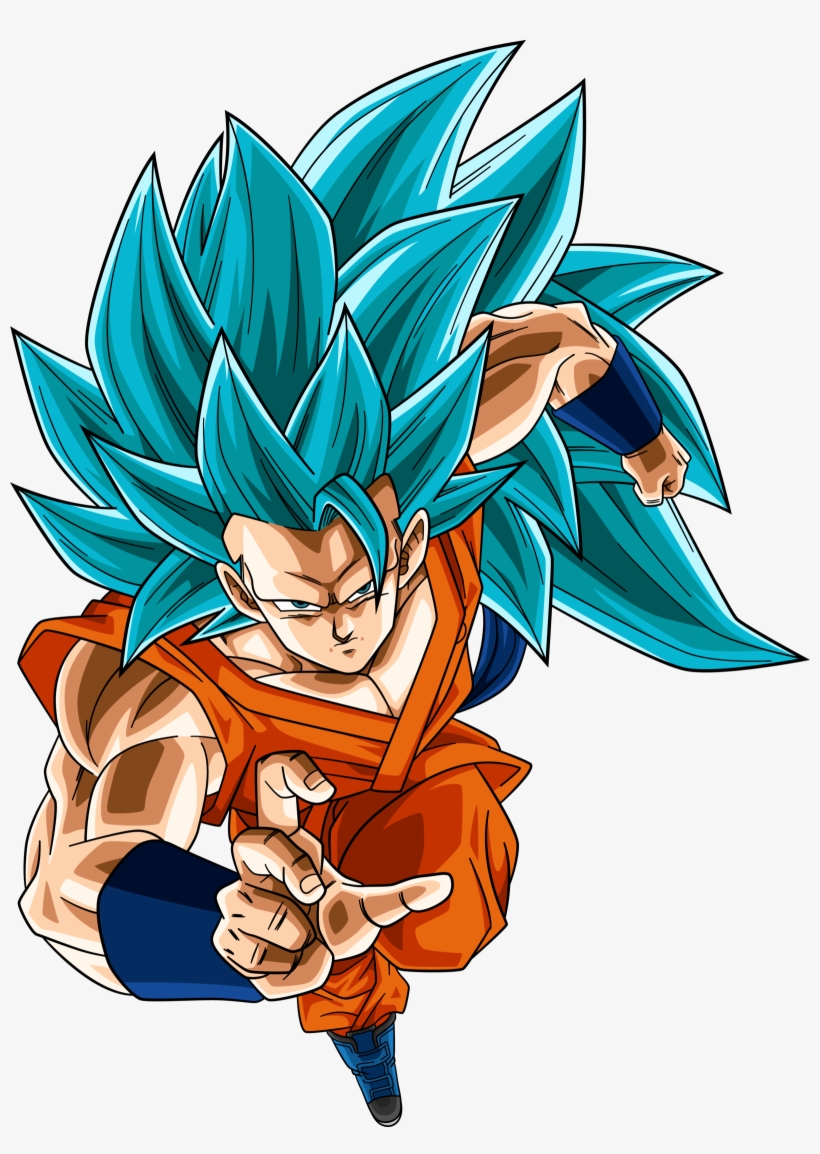 Super Saiyan Blue 3 Goku Dragonball Super By ...