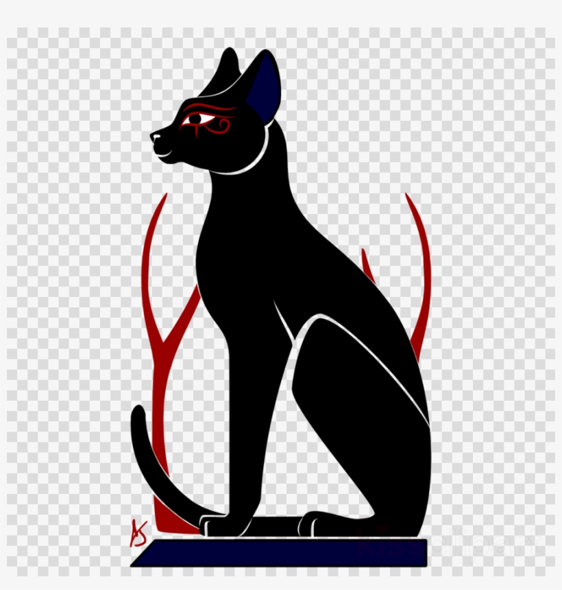 Dog Clipart Whiskers Egyptian Mau Black Cat - Png Egyptian Eye, transparent png #4674777