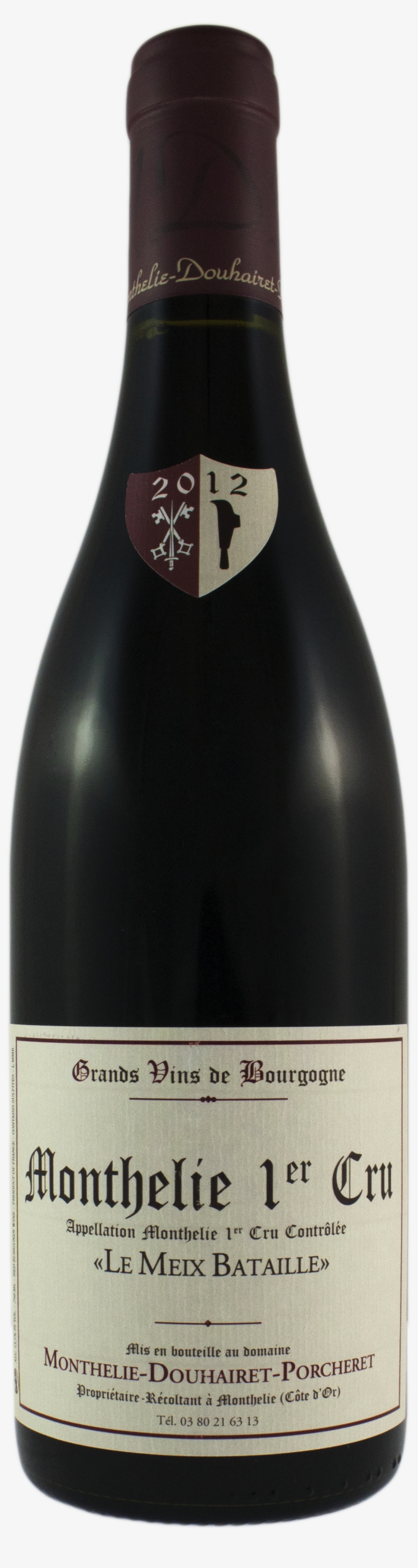 2014 Domaine Monthelie-douhairet Porcheret Le Meix - Product, transparent png #4675569