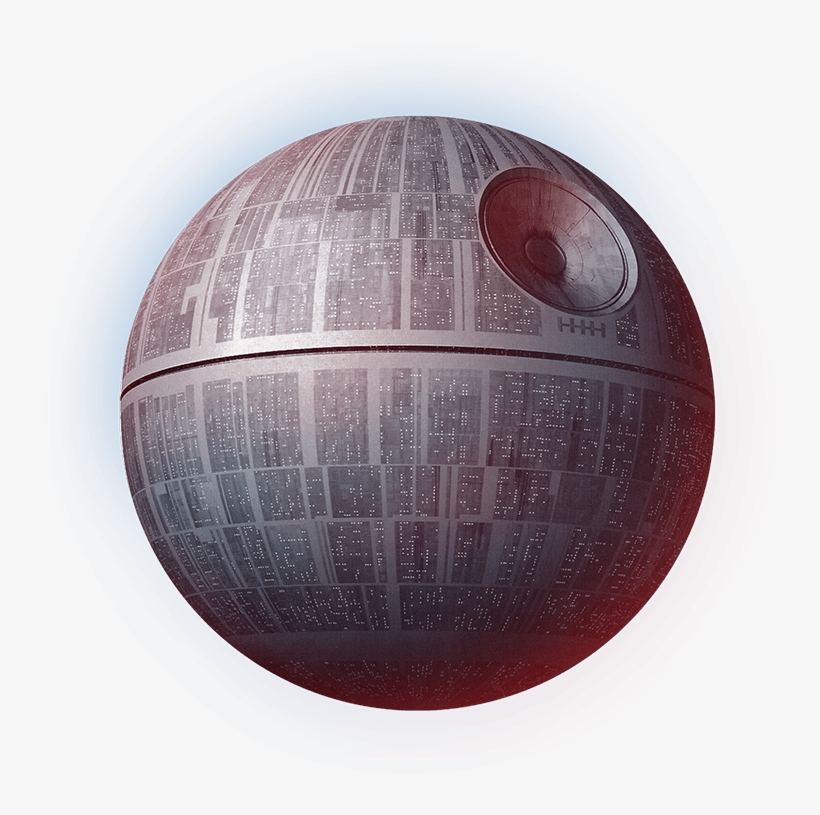 Star Wars Cartoon Death Star, transparent png #4675658