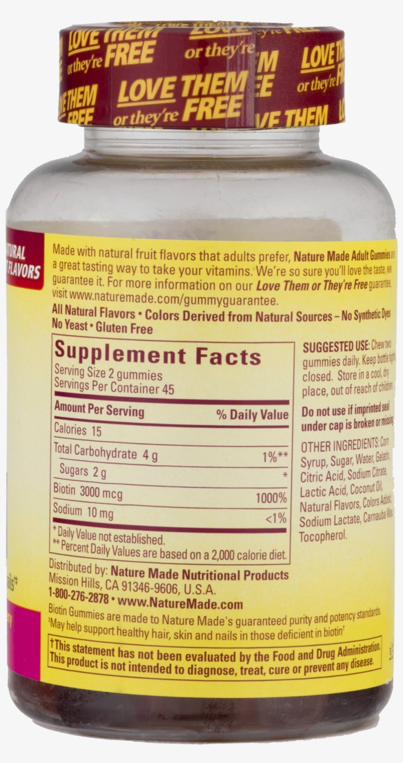 Nature Made Fish Oil Adult Gummies, 90 Count, transparent png #4675997