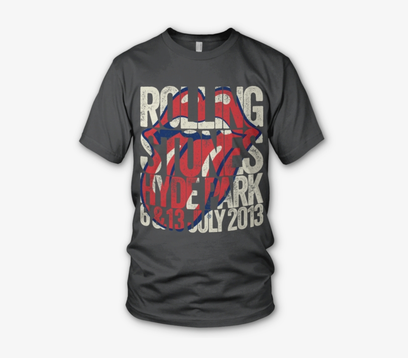 2013 - Rolling Stones Hyde Park Shirt, transparent png #4677843