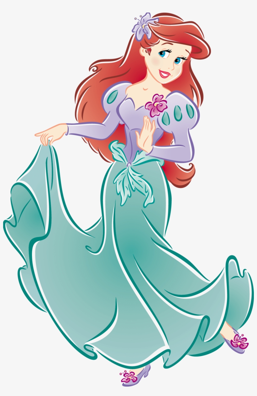 La Sirenita Princesa Ariel Cliparts Picture To Pin - Princesas Disney Ariel Png, transparent png #4678701