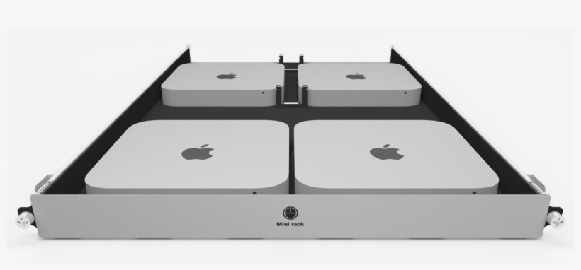 Mini Rack - H-squared Mini Rack For Mac Mini, transparent png #4679008