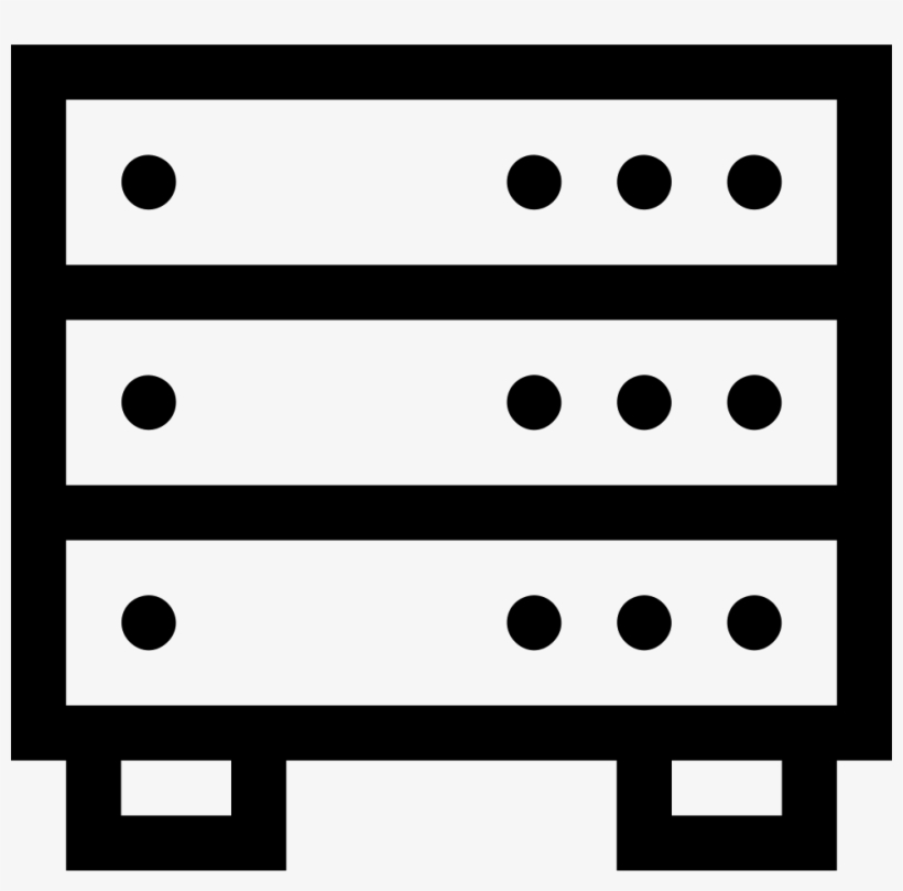 Database Server Hosting Rack Data Hardware Info Comments - Computer File, transparent png #4679527