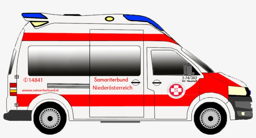 Krankentransportwagen Asb Wiener Neustadt - Vehicle, transparent png #4680025