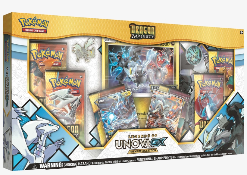 Pokemon - Dragon Majesty Legends Of Unova Gx Collection, transparent png #4681068