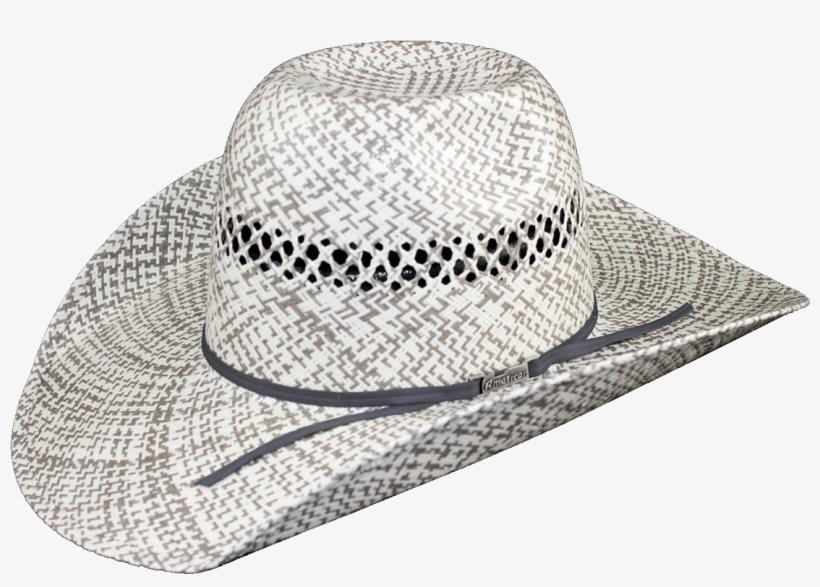 Tc - American Hat Co Black And White Straw, transparent png #4681344