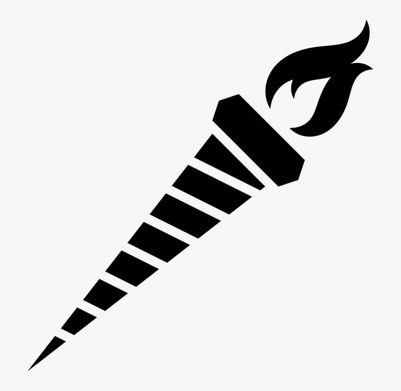 Icon, Symbolic, Torch - Firework Silhouettes, transparent png #4681671