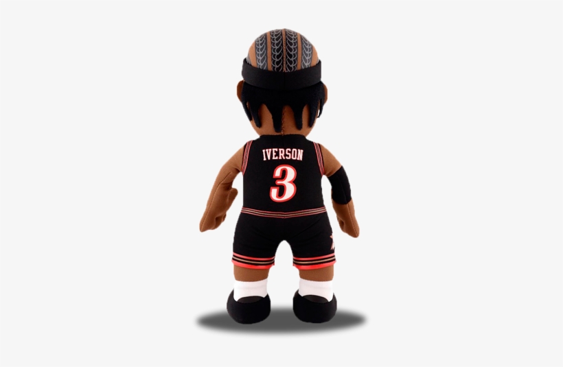 Display All Pictures - Allen Iverson Philadelphia 76ers Nba Plush Doll (25, transparent png #4681839
