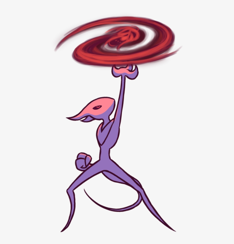 The Artist Using Mewtwo's Up Smash As A Nod To The - Portable Network Graphics, transparent png #4682540