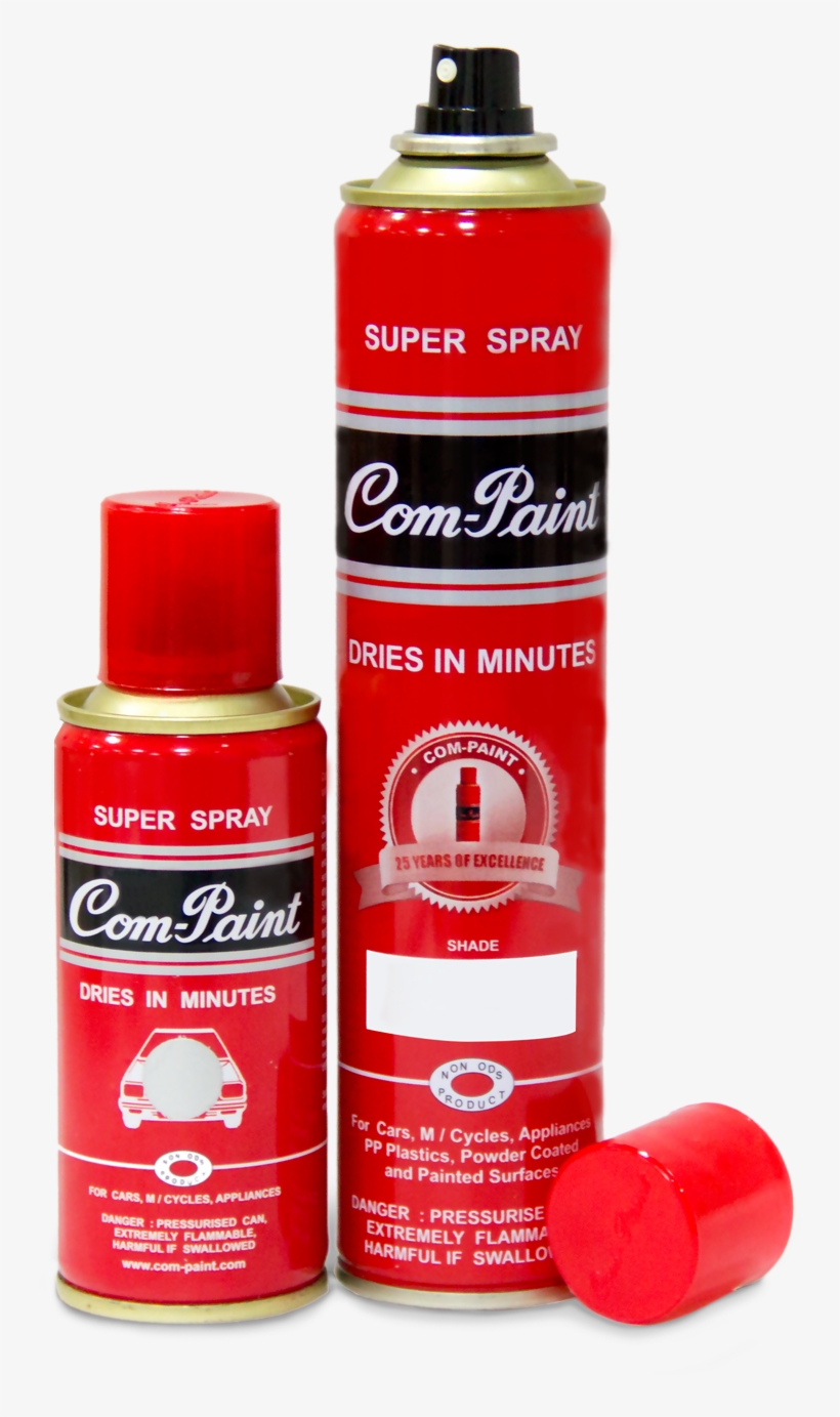 Com-paint Touch Up Spray Paint For Cars &amp - Aerosol Paint, transparent png #4682542