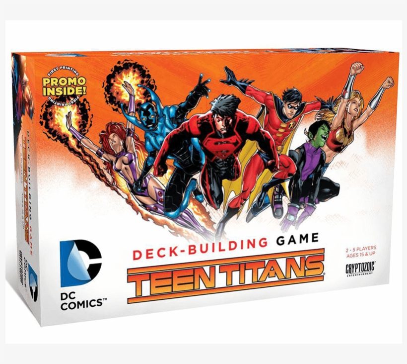 Dc Comics Deck-building Game - Teen Titans Deck Building Game, transparent png #4683051