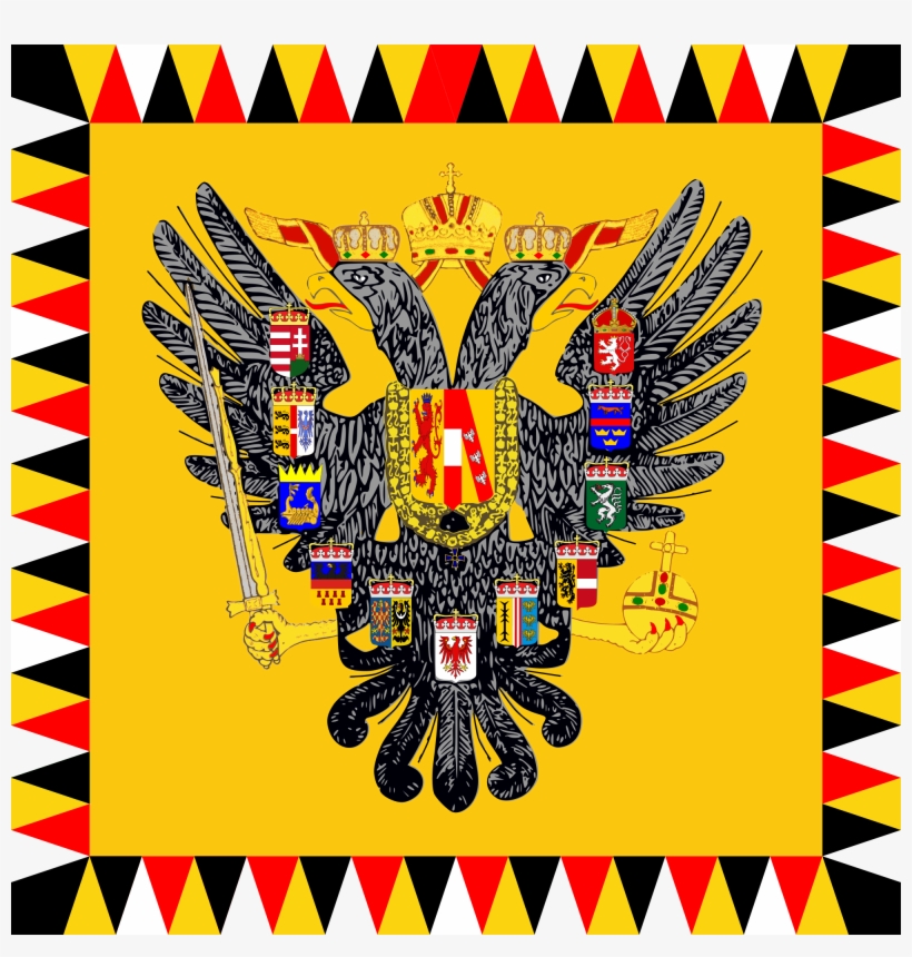 Open - Flag Of Austria 1700s, transparent png #4683186