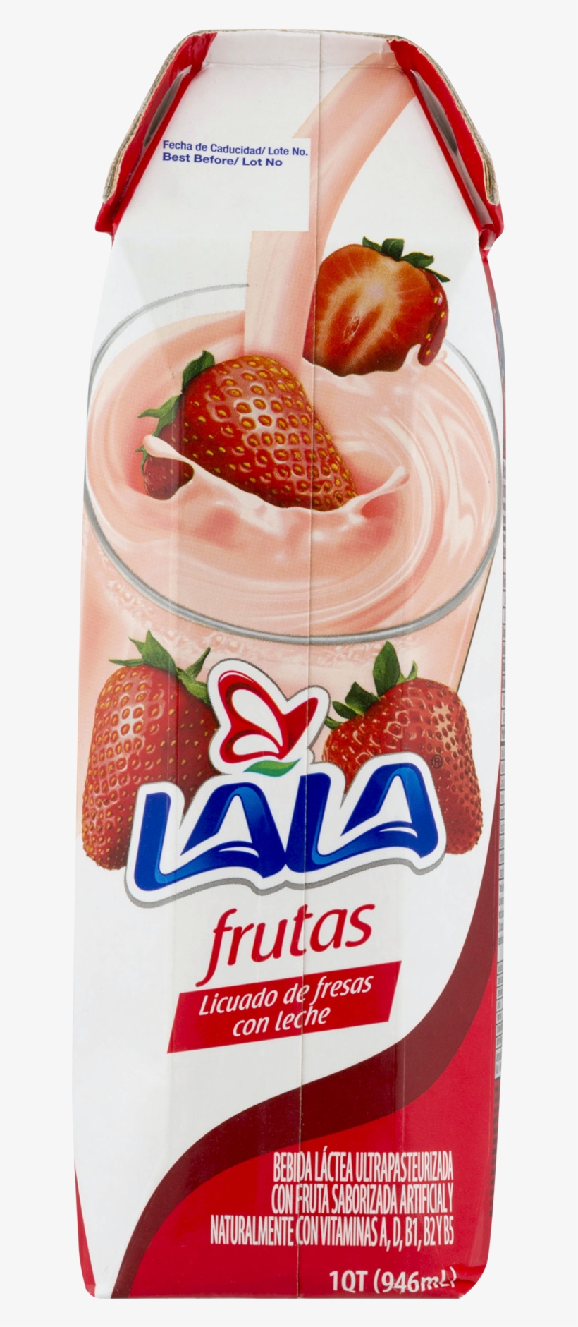 Lala Frutas Strawberry Fruit Drink, 2% Dairy Milk, - Leche Lala De Frutas, transparent png #4683383