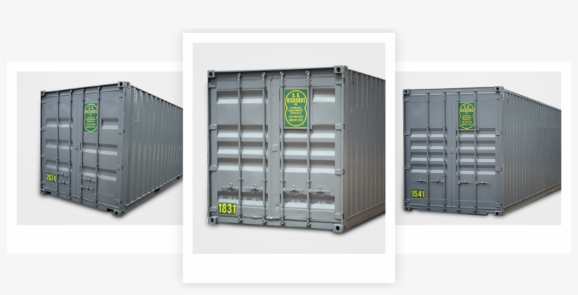 20' Storage Container - A.b. Richards Inc, transparent png #4684483