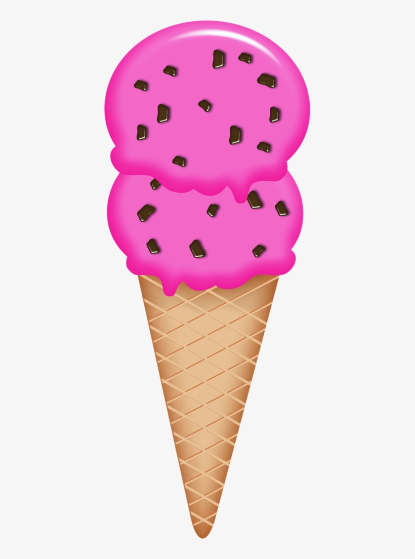 Ice Cream Background, Ice Cream Treats - Cookies And Cream Png Clipart, transparent png #4684618