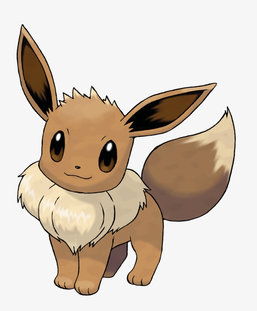 Original File - Pokemon Eevee, transparent png #4684681