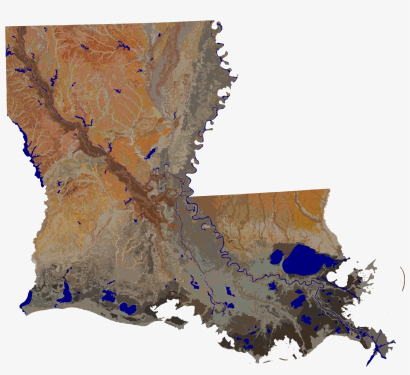 Soil Colors Of Louisiana - Louisiana 2017 Election Results, transparent png #4685942