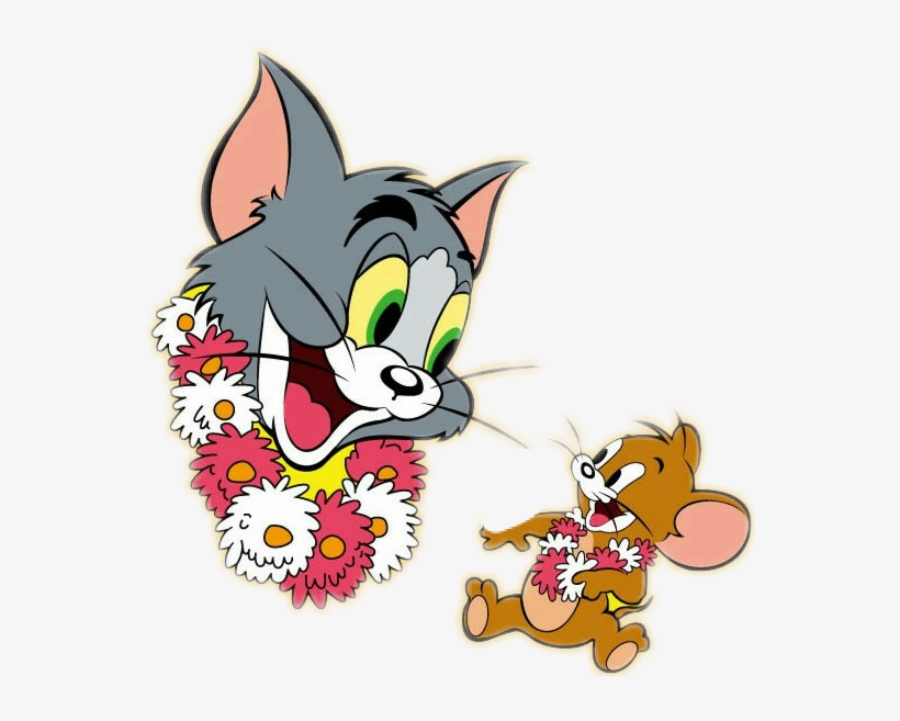 Tomandjerry Cartoons Dessin Drawing Cute Funny Anime - Tom And Jerry, transparent png #4685944