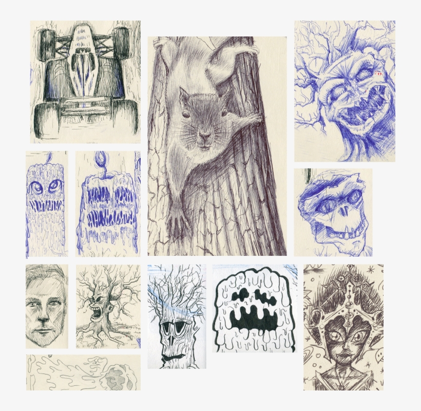 Recopilación De Bocetos A Lápiz De Mi Moleskine - Sketch Y Bocetos A Lápiz, transparent png #4686110