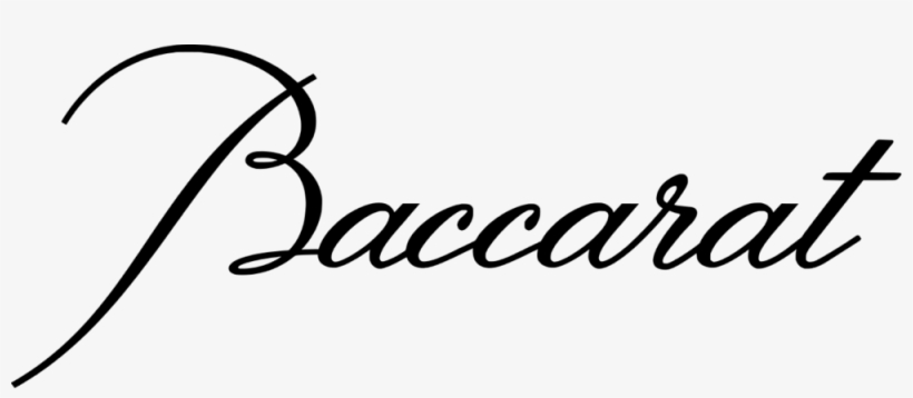 Logo Baccarat - Svg - Baccarat Crystal, transparent png #4686228