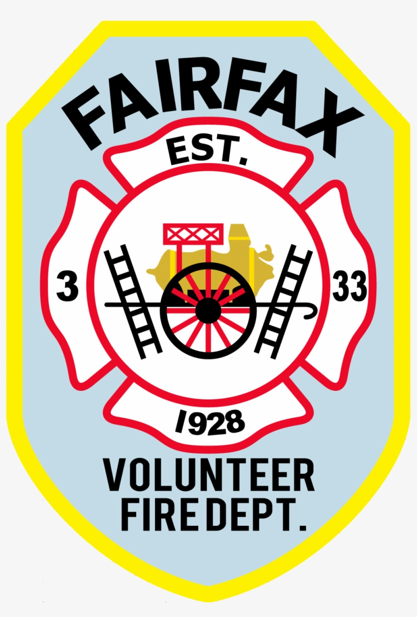 Firefighter Logo, Firefighters, Fire Dept, Patches, - Fairfax County, Virginia, transparent png #4687130
