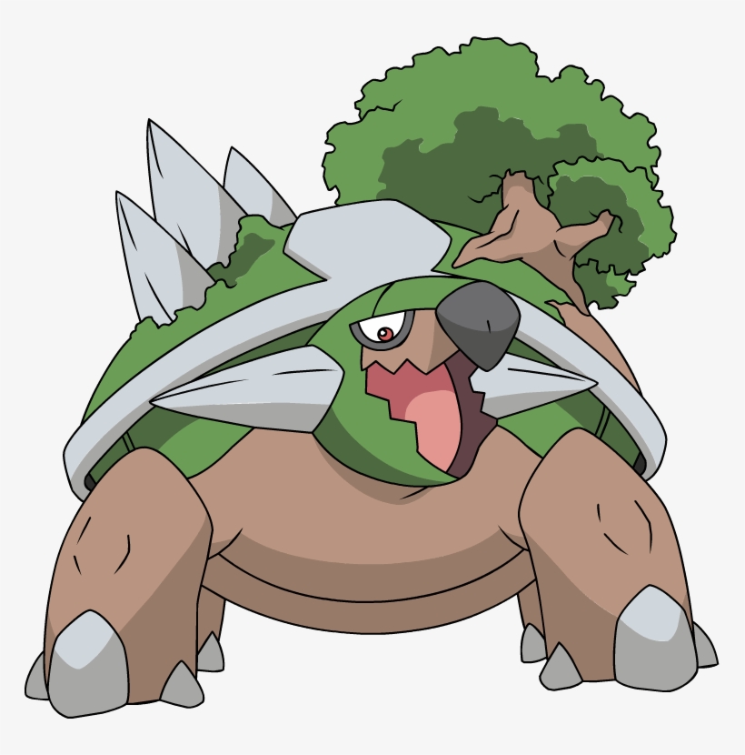10,353,000 Exp - Pokemon Torterra, transparent png #4687324