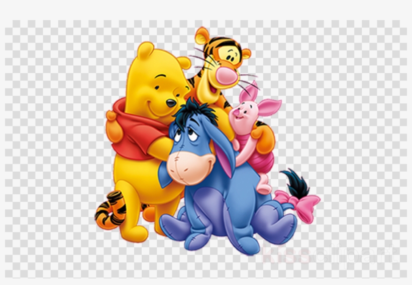 Download Winnie The Pooh Png Clipart Winnie The Pooh - Winnie The Pooh Piglet Tigger Eeyore, transparent png #4688607