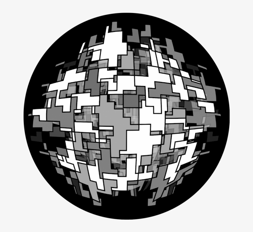 Apollo Design 6164 Puzzle Cube B&w Superresolution - Apollo Design 6164 Puzzle Cube B&w Superresolution, transparent png #4689190