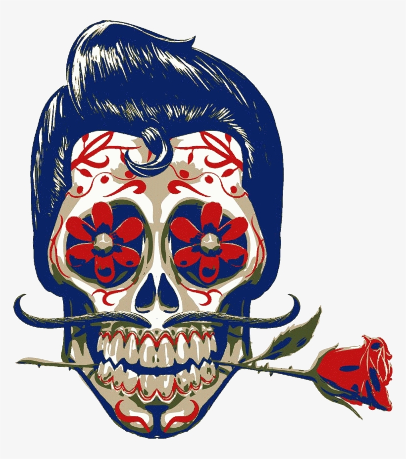 Mexican Skull - Skull Mexican, transparent png #4689342