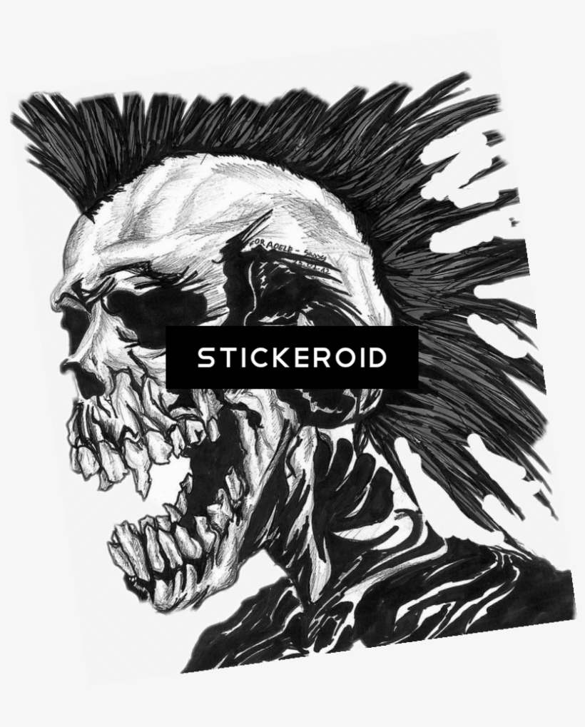 Skull Deadly Exploited Free Transparent Png Download Pngkey