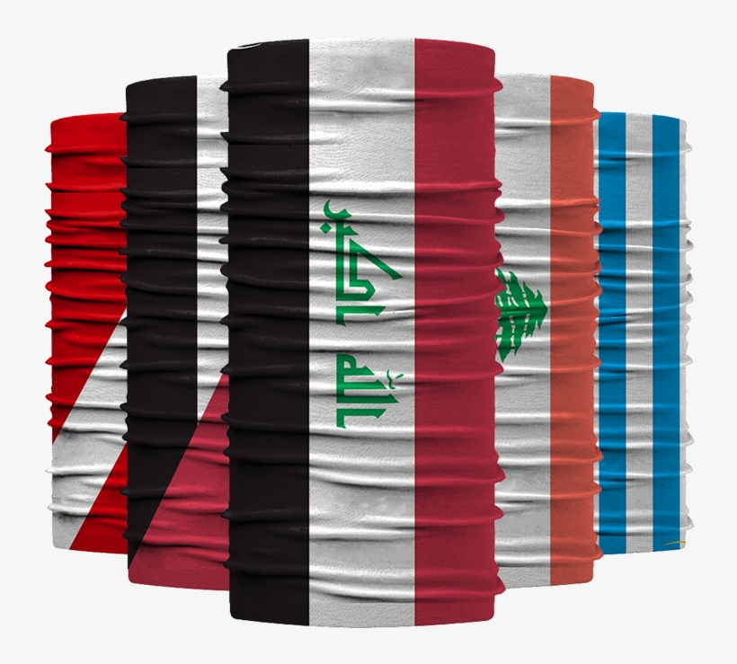 Country Flag Microfiber Face Mask Sun Protection Sports - Bandana Country, transparent png #4689858