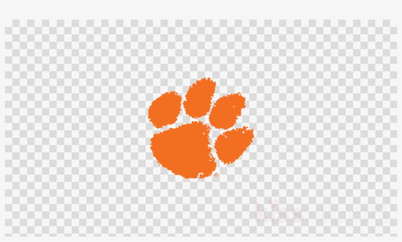 Clemson Tiger Paw Gif Clipart Clemson Tigers Football - Clemson Tigers Beverage Napkins (20), transparent png #4690141