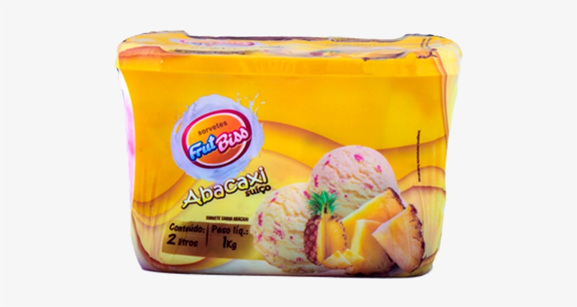 Pote 02 Litros Abacaxi - Frutbiss, transparent png #4690756