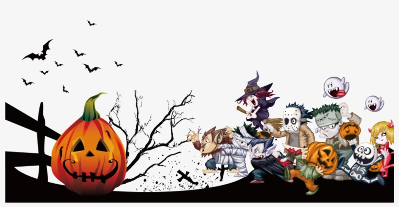 Halloween Holiday Png - Happy Freakish Halloween Sticker (rectangle), transparent png #4691061