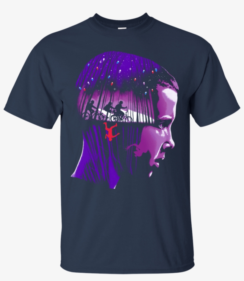 Upside Down With Eleven - Best Gift - Stranger Things Hoodie/t-shirt/mug Black/navy/pink/white, transparent png #4691119