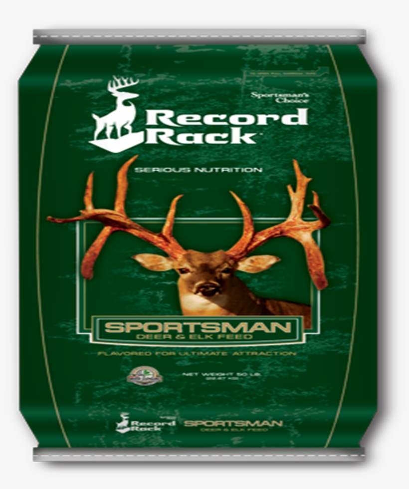 Record Rack Sportsman Deer & Elk Feed 50lb - Record Rack Deer Feed, transparent png #4693078