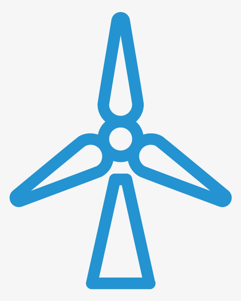 Water, Infrastructure And Renewable Energy - Wind Power, transparent png #4693080