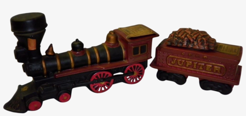 Vintage 1969 Mccormick Whiskey 7 Piece Decanter Train - Locomotive, transparent png #4693865
