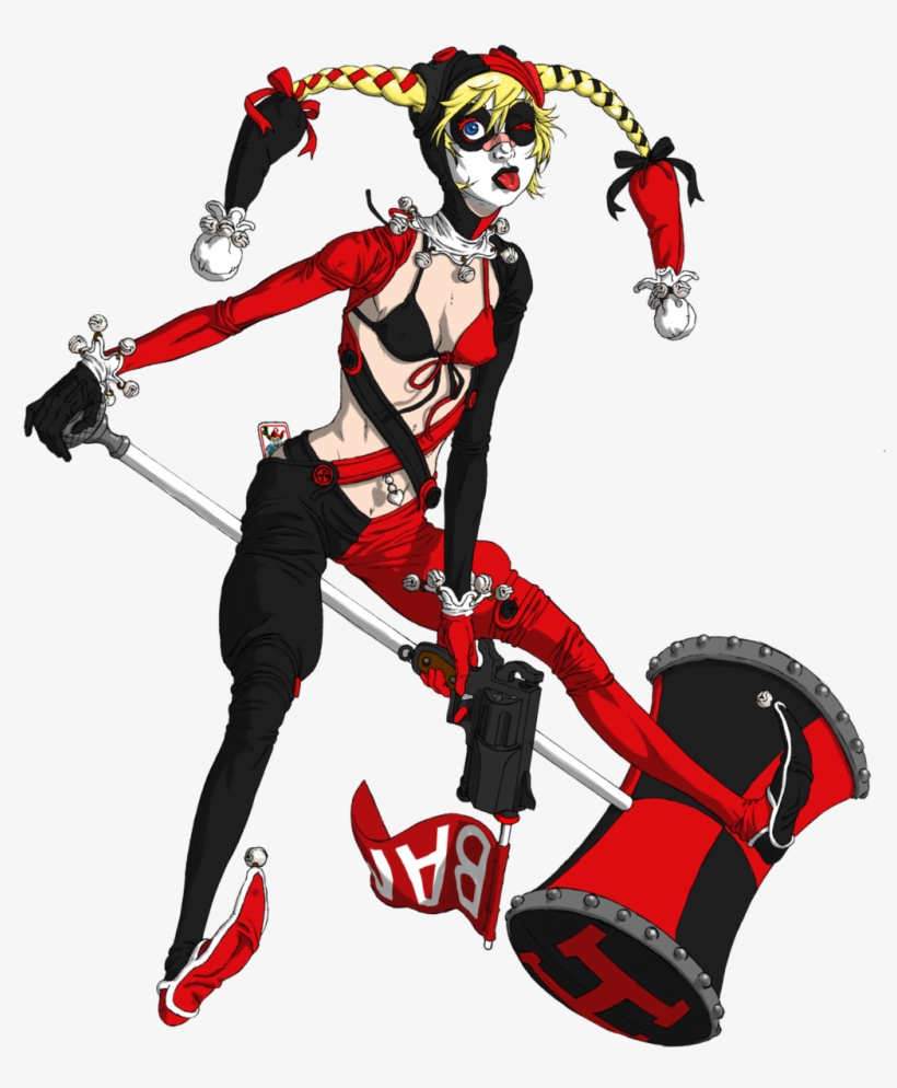 Der Dummkopf, Clowns, Harley Quinn - Costumes Harley Quinn Harlequin, transparent png #4693951