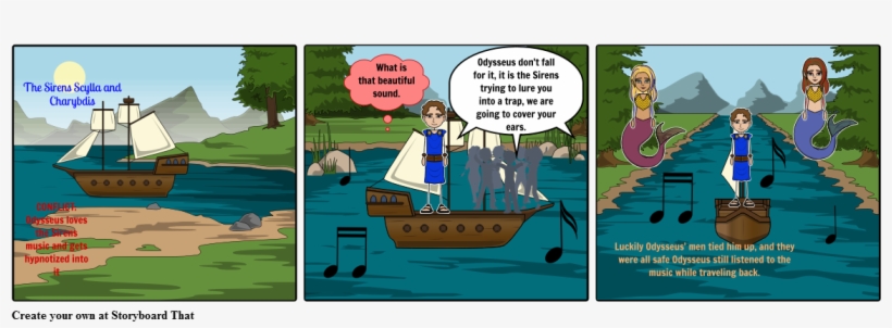 The Sirens - Cartoon, transparent png #4694056