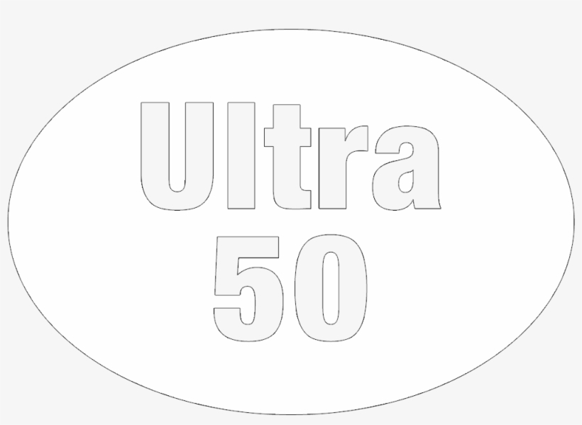 Ultra 50 White - Circle, transparent png #4695003