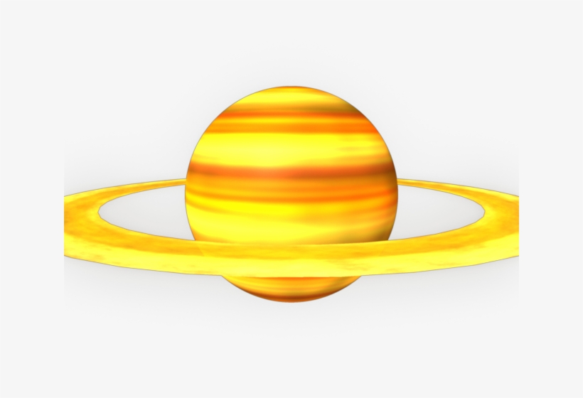 Planet Clipart Yellow Planet - Yellow Planet Png, transparent png #4695254